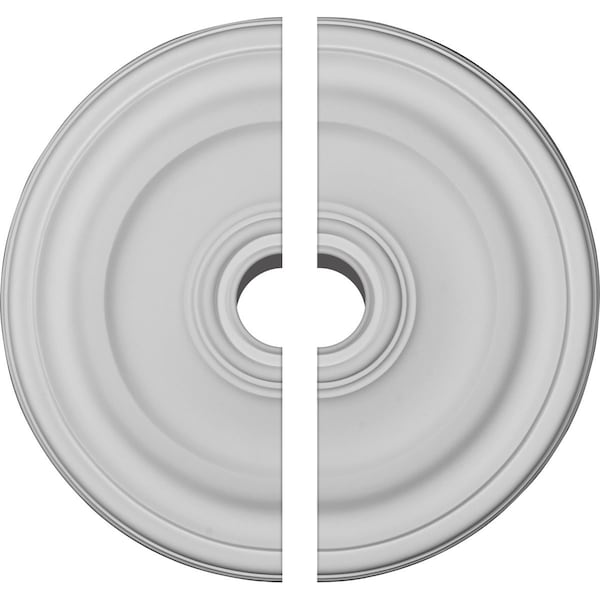 Ekena Millwork Kepler Traditional Ceiling Medallion, Two Piece (For Canopies up to 2 1/2"), 15 7/8"OD x 1 1/2"P CM16KP2-02500 - main